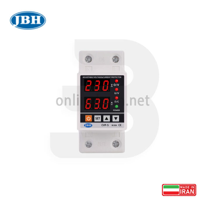 محافظ ولتاژ جریان تک فاز jbh