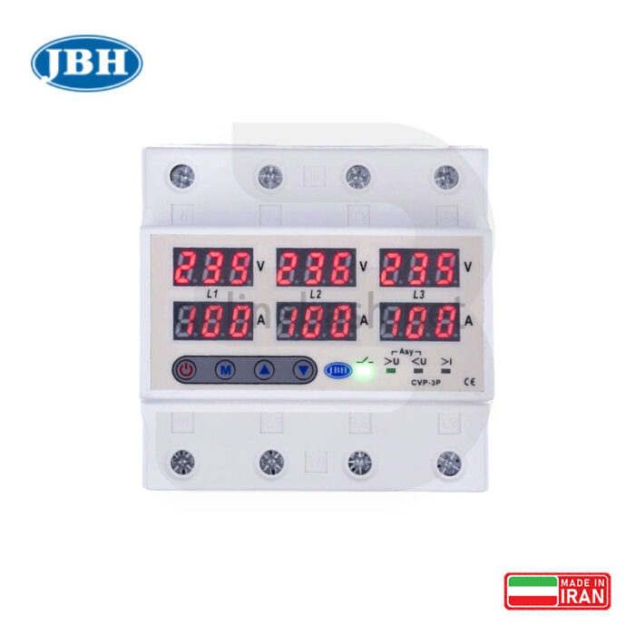 محافظ ولتاژ جریان سه فاز jbh