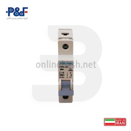 مينياتوری پارس فانال با قدرت قطع 6KA مدل PFN-1P