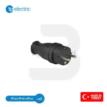 دو شاخه صنعتی ارت‌دار 16 آمپر