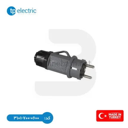 دو شاخه صنعتی گلند دار TP Electric