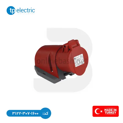 Surface Mount Socket Outlet 3122-307-1600 مادگی قدرت دیواری 4/16/44 TP Electric