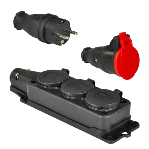 محصولات TP Electric دو شاخه و پریز برق TP Electric